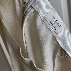 Aritzia | Wilfred | Cream Midi Skirt